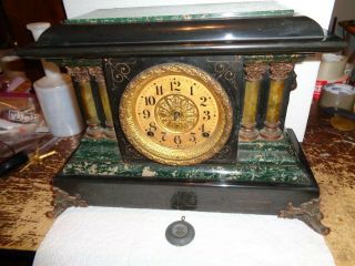 Antique - Seth Thomas - Adamantine - Mantle Clock - Ca.  1900 - To Restore - T576