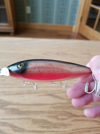 CREEK CHUB BAIT 1505 INJURED MINNOW LURE DACE OR RED SIDE FINISH 3