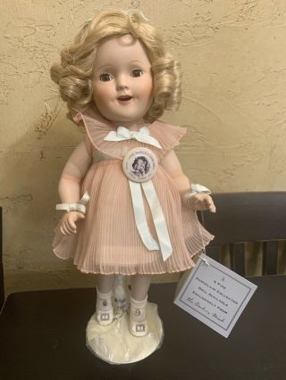 Danbury 15 " Shirley Temple Antique Doll