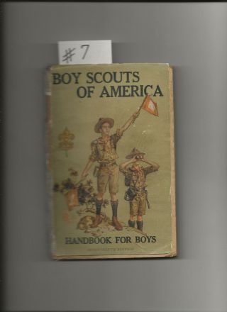 HAND BOOK - December 1917 - Seventeenth Edition - Boy Scout BSA 7/20 5