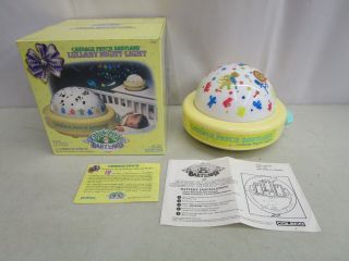 Vintage 1988 Coleco Cabbage Patch Kids Babyland Lullaby Night - Light W/box