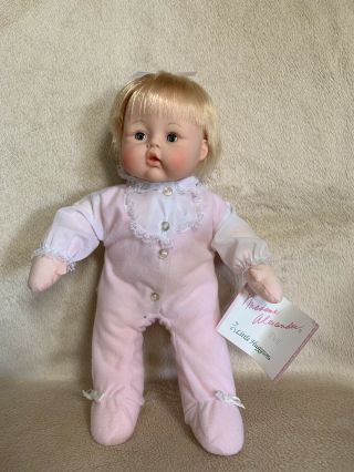 Madame Alexander Little Huggums Squeaker Doll 11 " Vintage 1977