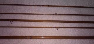 VINTAGE ANTIQUE WRIGHT & MCGILL GRANGER VICTORY FLY ROD 9 ' FT 1938 BAMBOO FISHING 4