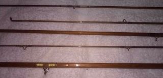 VINTAGE ANTIQUE WRIGHT & MCGILL GRANGER VICTORY FLY ROD 9 ' FT 1938 BAMBOO FISHING 6