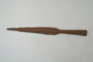 Roman Iron Spear Head 100 Ad 27cm