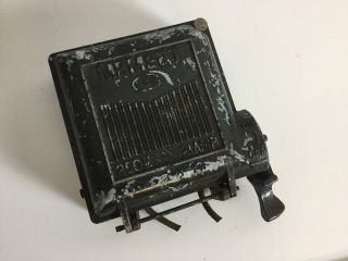 Antique Vintage Memset Electrical Fuse Box Switch Collectors Piece Decorative