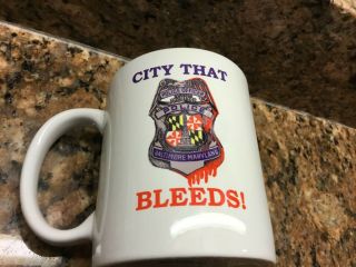Baltimore City Police Mug The City That Bleeds Homicides 1993 - 2003