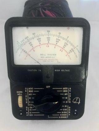 Vintage Bell Systems KS - 14510 - L1 Multimeter 3