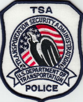 Us Federal Tsa Police Shoulder Patch