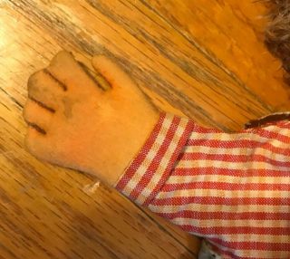 Vintage Steiff Mecki Hedgehog Hand Puppet - 8 