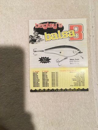 5 - Plastic Boxes With Bagley’s (Bagley) Balsa B Catalogs 7