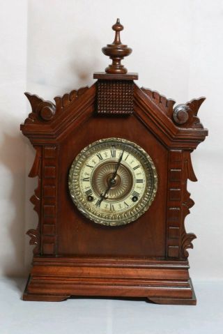 Ansonia Clock Co York Usa Mantle Clock In C1882