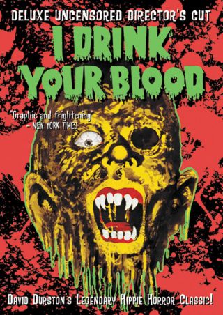 I Drink Your Blood Vintage Horror Movie Poster Print