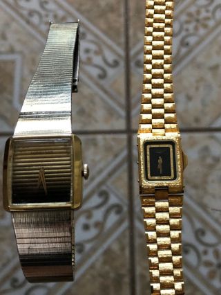 VINTAGE Longines Womens Watch,  one Is Hand Winding,  And The Other Quartz. 6