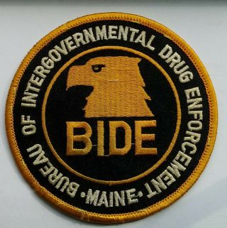 Patch: Maine Bureau Of Intergovernmental Drug Enforcement