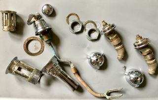 Vintage Crane Drexel Sink Faucet Hardware Including Faucets,  Drain And Fork