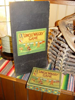 Antique Milton Bradley Uncle Wiggily Game By Howard R.  Garis; No.  4817