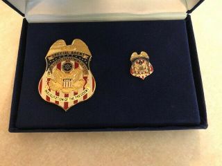 Special Agent Commemorative 2001 Presidential Inauguration Shields (badges) 4