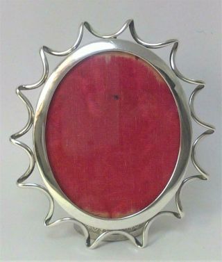 Victorian Hallmarked Solid Sterling Silver Photo Frame (4” X 3 ½”) – 1900