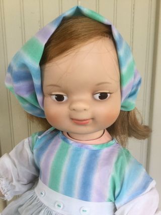 VTG American Character Doll & Toy Co,  23” Toddler Girl,  “Chuckles” - Made One Year 3