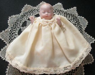 German All Bisque 3 " Baby Doll