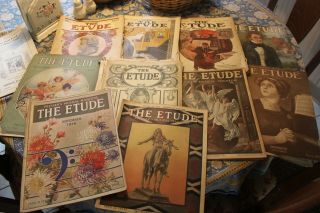 8 Antique The Musician Sheet Music Magazines 1913 1914 1915 1903 Lotl