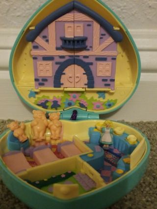 Vintage My Little Fairy Tales Goldilocks And The Three Bears Compact Complete