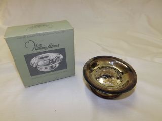 Vintage Silver - Plated Butter Curler Dish Press William Adams