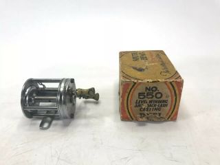 Vintage Collectable South Bend Fishing Reel No.  550 Model G - - Complete