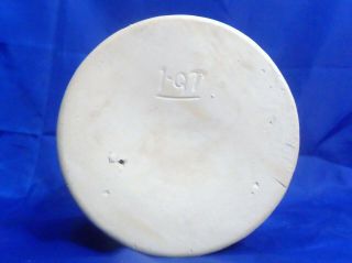 Antique Louisville Pottery Indian Head Ceramic Stoneware One Quart Butter Crock 8