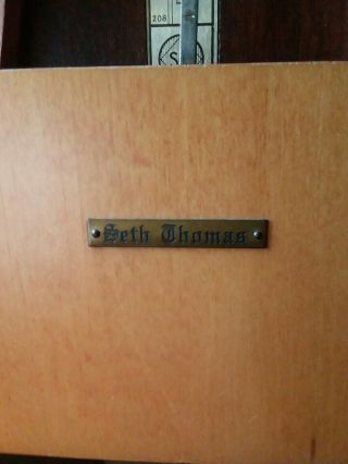 Vintage Seth Thomas Wooden Metronome 10 E899 - 575 ISS - 2 De Maelzel with Key 4
