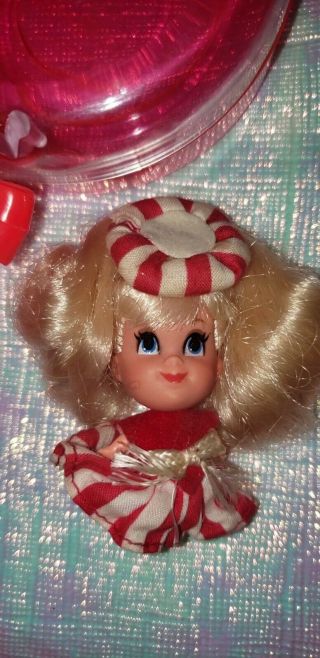 Vintage Mattel 60s Peppermint Lollipop Kiddle Lolly Miny Doll
