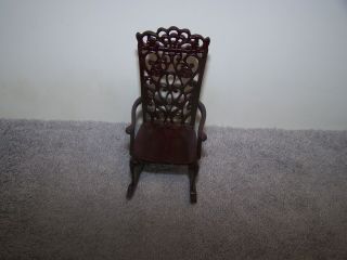 1:12 Dollhouse Miniature Rocking Chair Commercial Made