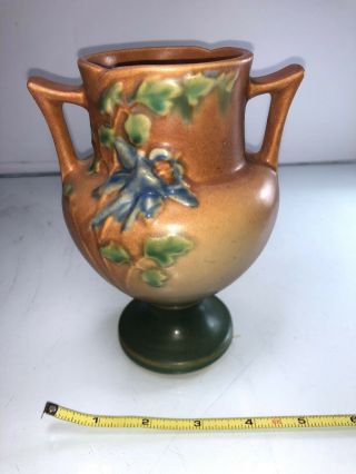 Antique Roseville Columbine Brow Vase 150 - 6,  Made In 1940’s