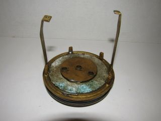 Antique French Porcelain Mantel Clock Dial Complete 5