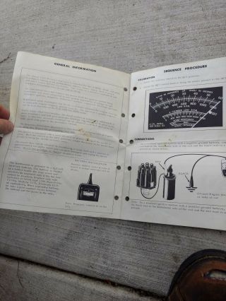 Vintage Peerless Instruments Model 450 Dwell Tach Primary Analyzer 2