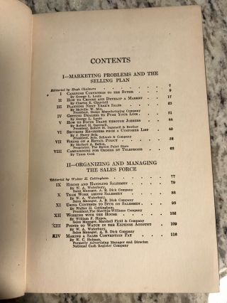 1917 Antique Business Book 