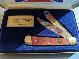 Hen & Rooster German Made Commemorative Civil War Knife 1 Of 1000