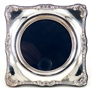 Silver Mounted Photo Frame 1989 Hallmarked Sterling By Carr 