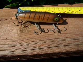 vintage south bend bass oreno wood fishing lure 3