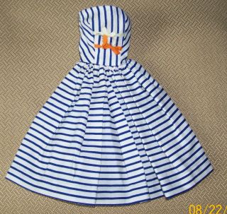 Vintage Hard To Find & " Tm " Dress Barbies Cotton Casual 912 From 1959