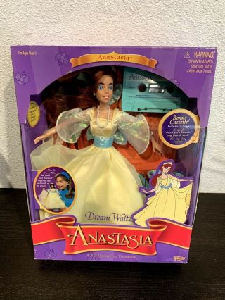 Disney Anastasia Dream Waltz Doll With Casette Nib Galoob 1997