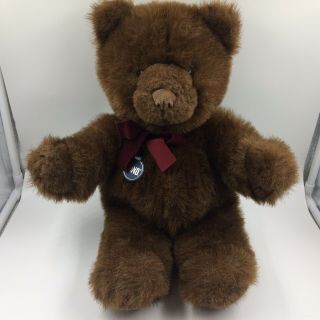Vintage Gund Collectors Classic teddy bear limited edition brown 17 inches 1983 2