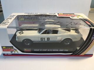 Vintage Shelby Gt - 350r Slot Car 1:32 Autographed By Jerry Titus