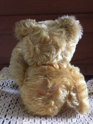 Vintage Golden Long Mohair Jointed Bear By Knickerbocker/Gund 5
