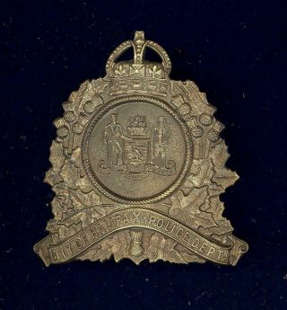 Obsolete - Halifax Police Department - C.  1940 - 1953 (nova Scotia,  Canada)