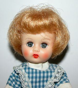 8 " Lori Ann Walker.  Nancy Ann Muffie Doll.  Cute Blonde With Blue Eyes