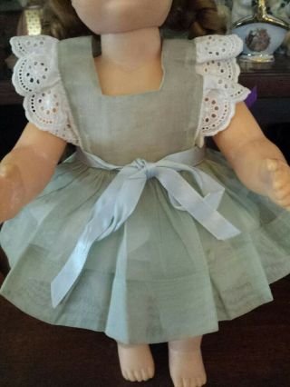 Orig Tagged Vintage Terri Lee Doll Clothes 3 Piece Dress Panties Slip