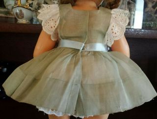 ORIG Tagged Vintage Terri Lee Doll Clothes 3 piece Dress Panties Slip 2