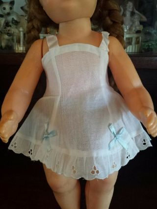 ORIG Tagged Vintage Terri Lee Doll Clothes 3 piece Dress Panties Slip 4